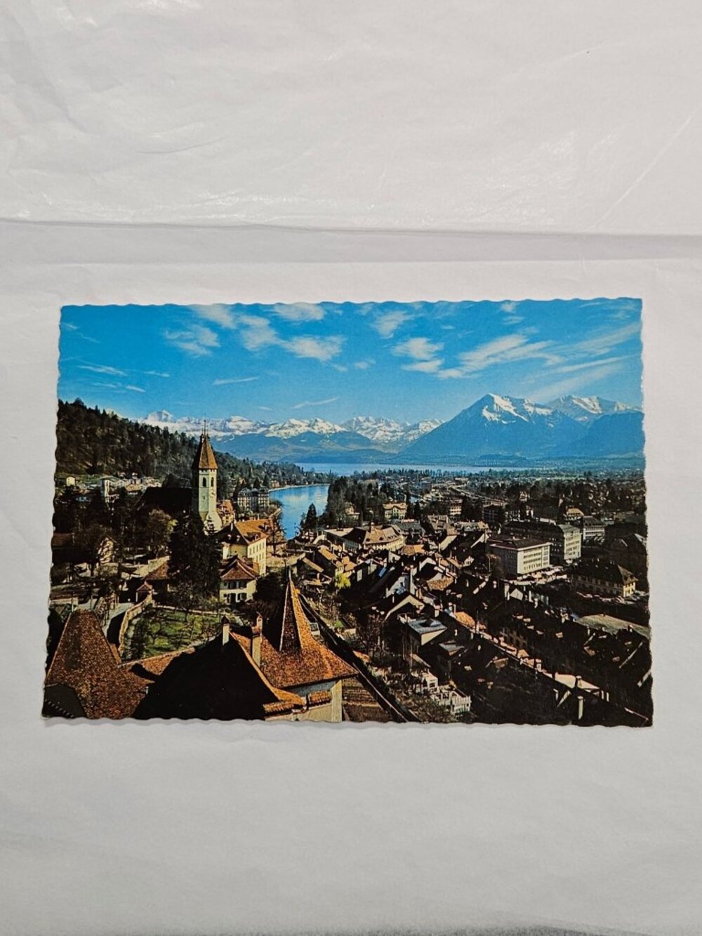 Switzerland and the Alps Postcard
